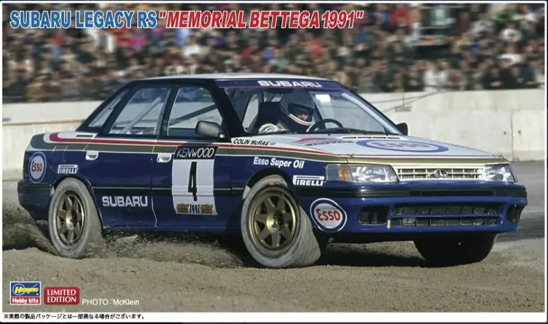 SUBARU LEGACY RS "MEMORIAL BETTEGA" 1991 KIT 1