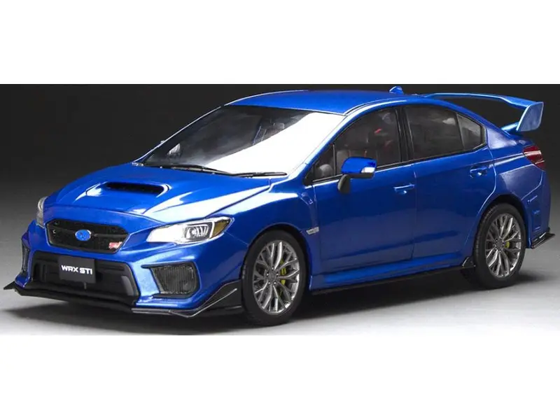 Subaru WRX STi 2018 Lapis Blue Pearl Customised Version 1