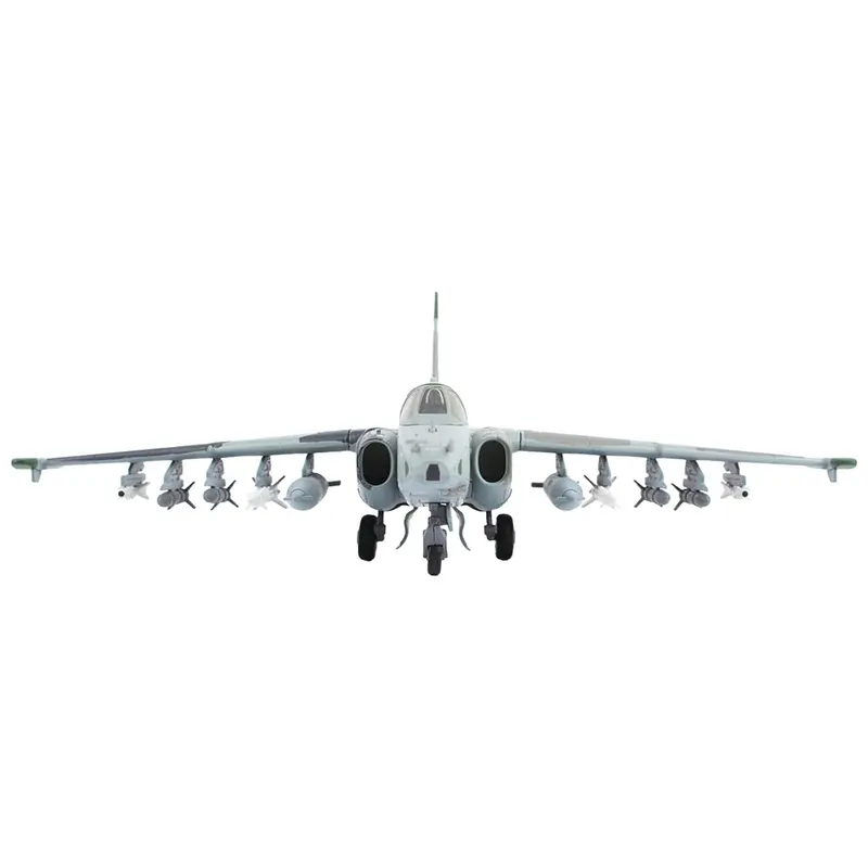 Sukhoi Su-25M1 Frogfoot Aircraft "Lieutenant Colonel Zhybrov 299th Tactical Aviation Brigade" (2022) Ukrainian Air Force "Air Power Series" 1/72 Diecast Model by Hobby Master