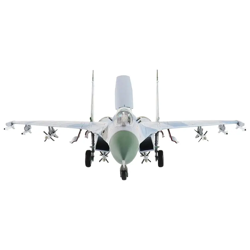 Sukhoi Su-27 Flanker B (Early Type) Fighter Aircraft "#14" (1990) Russian Air Force "Air Power Series" 1/72 Diecast Model by Hobby Master
