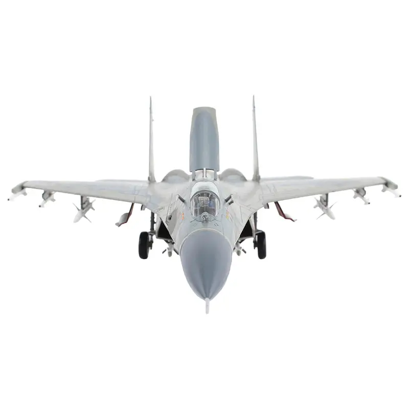 Sukhoi Su-27 Flanker Fighter Aircraft "Compass Ghost Grey Scheme" (2023) Ukrainian Air Force "Air Power Series" 1/72 Diecast Model by Hobby Master