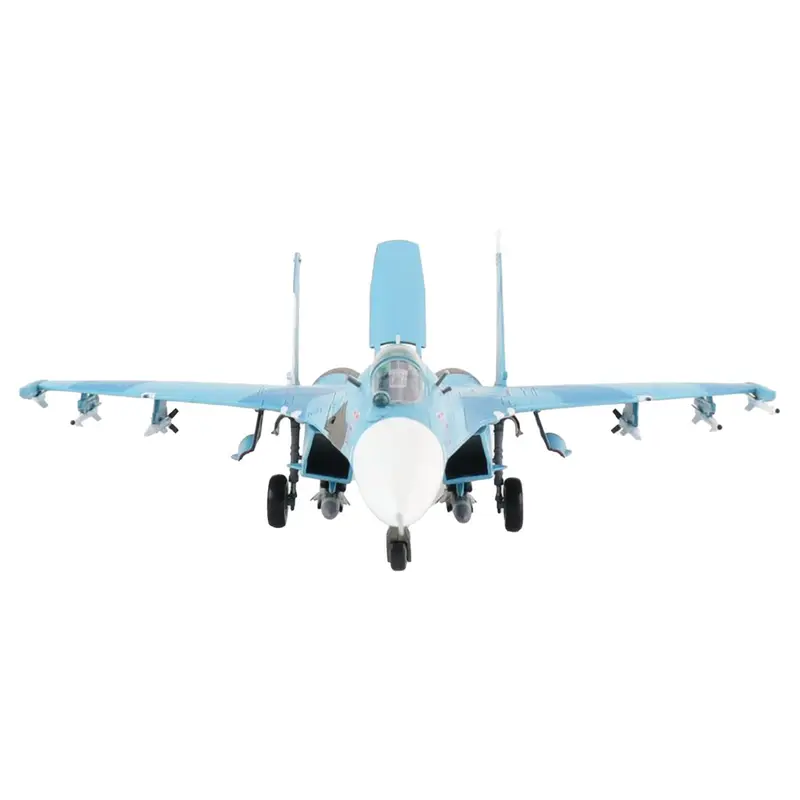 Sukhoi Su-27SM Flanker B Fighter Aircraft "Russian Air Force" (2013) "Air Power Series" 1/72 Diecast Model by Hobby Master