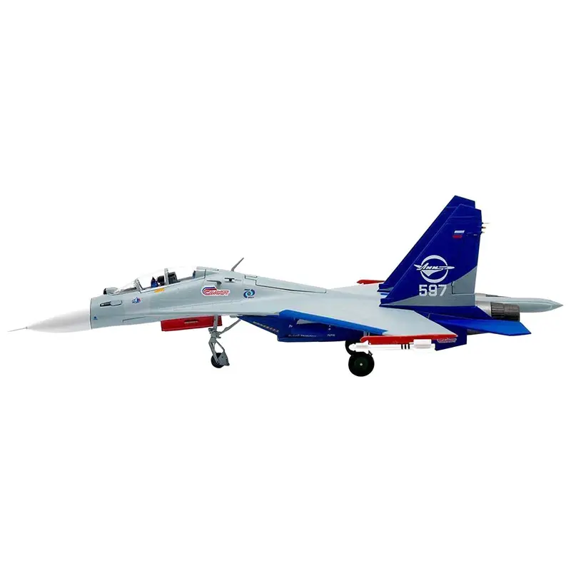 Sukhoi Su-30LL Flanker-C Fighter Aircraft "Gromov Flight Research Institute Ramenskoye AB Russia" (1997) 1/72 Diecast Model by JC Wings