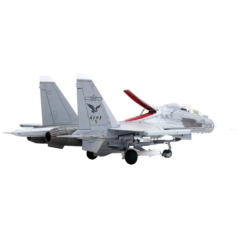 Sukhoi Su-30MKK Flanker-G Fighter Aircraft #17 "People's Liberation Army (PLA) Naval Aviation's Sea and Air Eagle Regiment" Chinese Air Force "Wing" Series 1/72 Diecast Model by Panzerkampf