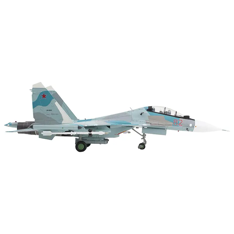 Sukhoi Su-30SM Flanker-C Fighter Aircraft "Kubinka AB Russia" (2018) Russian Air Force "Air Power Series" 1/72 Diecast Model by Hobby Master