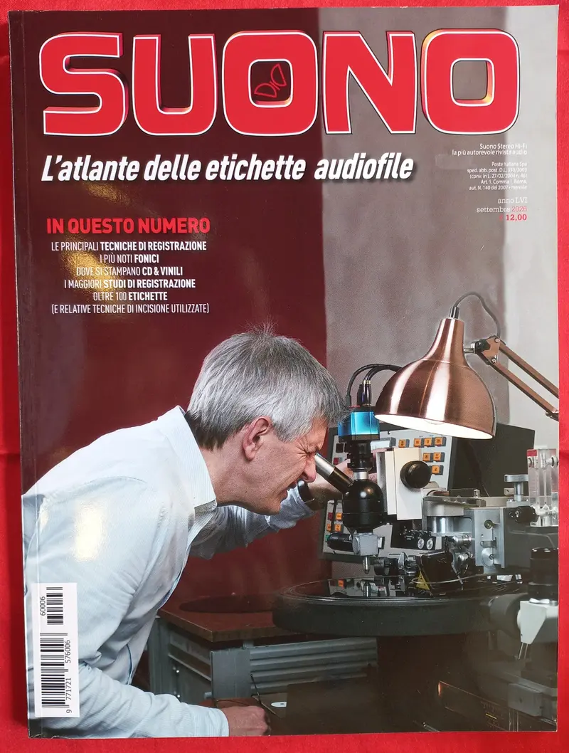 SUONO  Settembre 2026 - L'atlante delle etichette audiofile