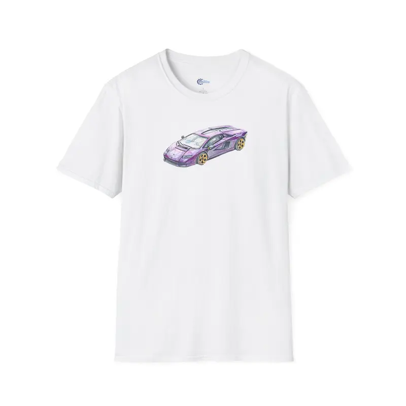 Supercar T-Shirt - Lamborghini LP-800-4 Softstyle Tee
