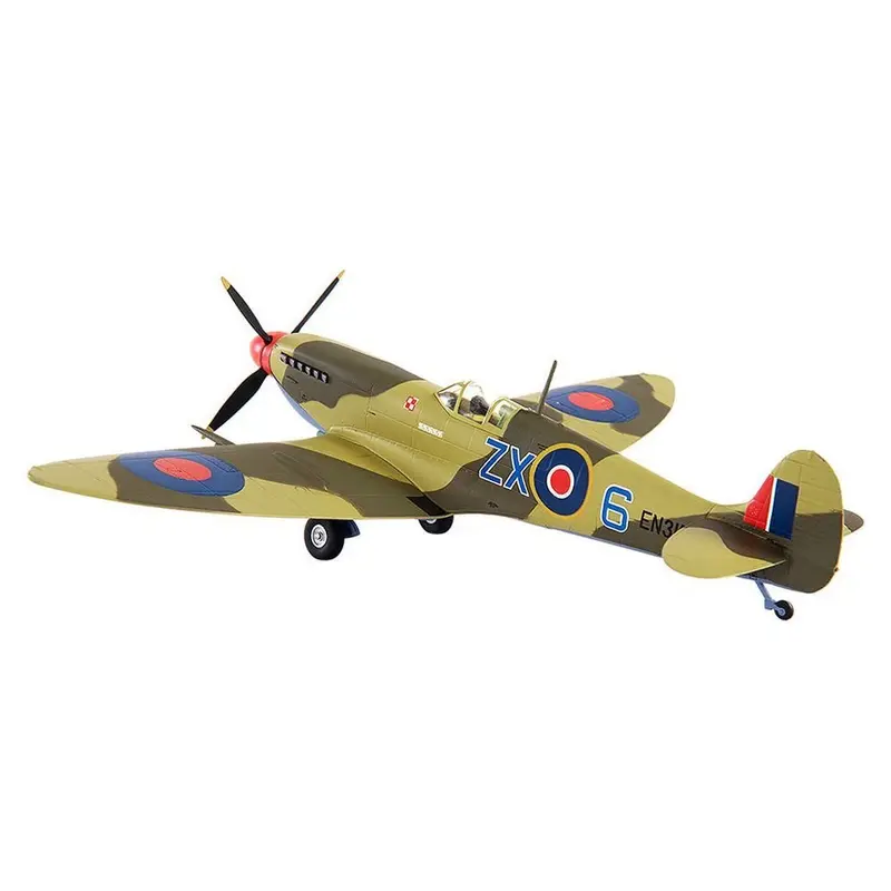 Supermarine Spitfire MK IXC Fighter Aircraft "Royal Air Force Ldr. Stanislav Skalsk Polish Combat Team North Africa" (1943) 1/72 Diecast Model by JC Wings
