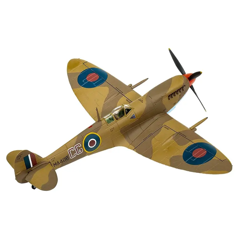 Supermarine Spitfire Mk.IXc Fighter Aircraft "WG CDR Colin Falkland Gray RAF 322 Wing Operation Husky" (July 1943) "The Aviation Archive" Series 1/72 Diecast Model by Corgi