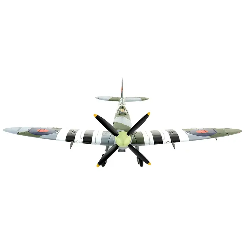Supermarine Spitfire Mk.Ixe Fighter Aircraft "F/O Johnnie Houlton 485 (NZ) Squadron France" (1944) 1/48 Diecast Model by Hobby Master