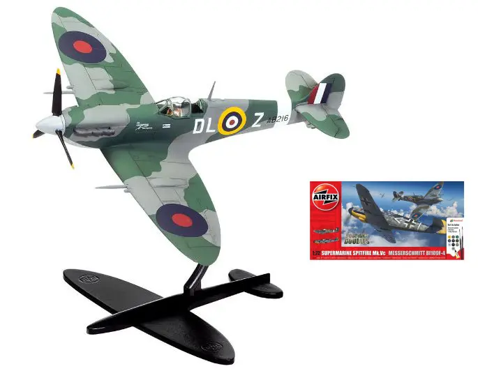 SUPERMARINE SPITFIRE Mk.Vc vs Bf109F-4 DOGFIGHT DOUBLE KIT 1