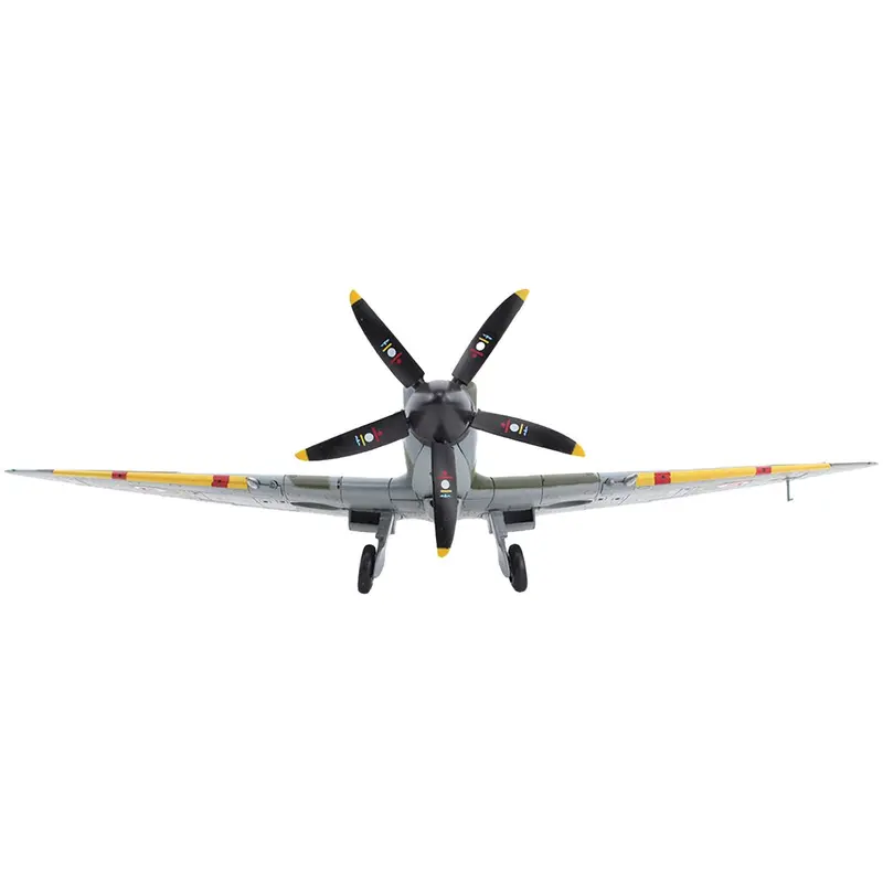 Supermarine Spitfire XIV Fighter Aircraft "Group Capt. J. E. Johnsson No 125 Wing Denmark" (1945) Royal Air Force "Air Power Series" 1/48 Diecast Model by Hobby Master