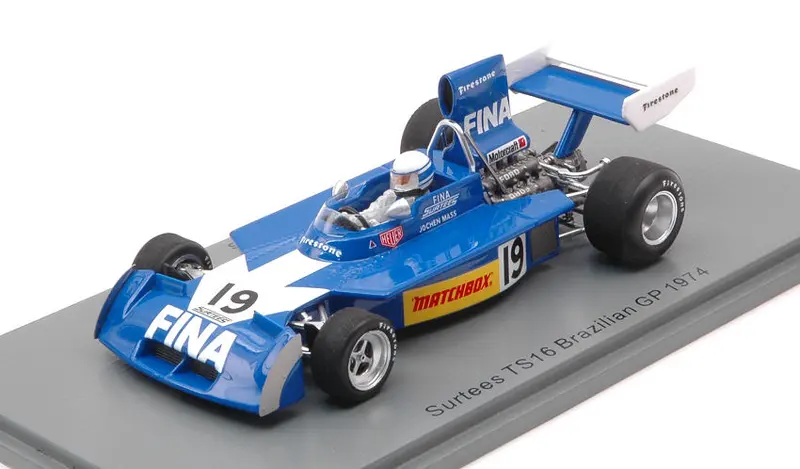 SURTEES TS16 JOCHEN MASS 1974 N.19 BRAZILIAN GP 1