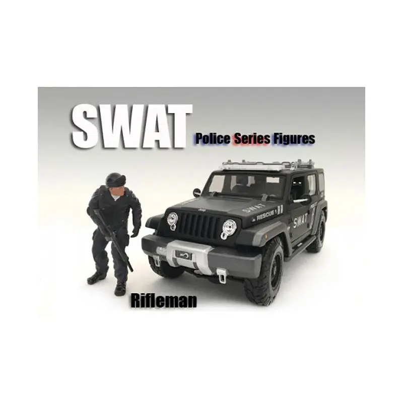 SWAT Team Rifleman Figure For 1