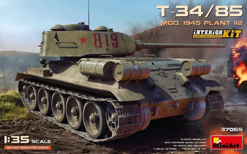 T-34-85 MOD.1945 PLANT 112 INTERIOR KIT 1