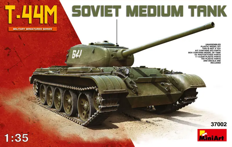 T-44M SOVIET MEDIUM TANK KIT 1