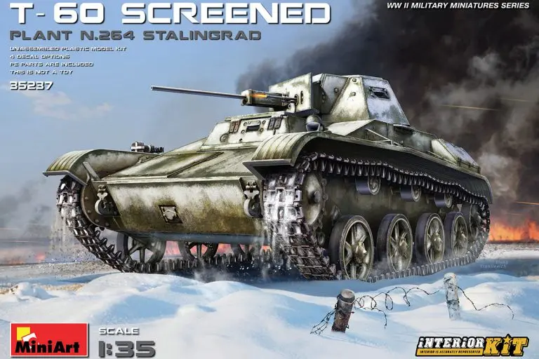 T-60 SCREENED PLANT.No.264 STALINGRAD KIT 1