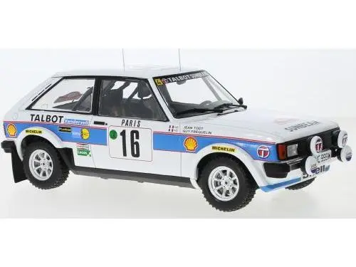 Talbot Sunbeam Lotus #16 G.Frequelin/J.Todt Rallye Monte Carlo 1981 1
