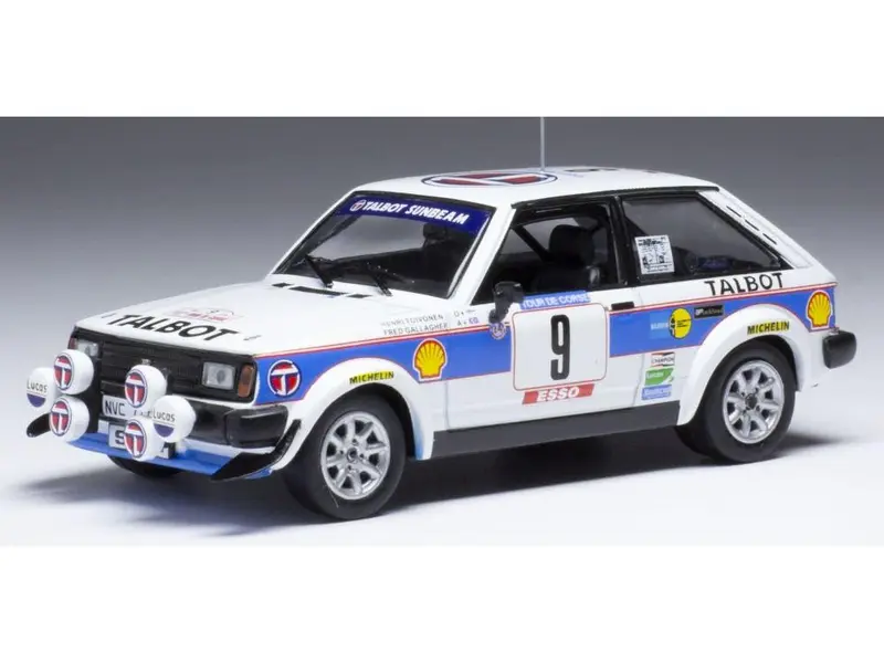 Talbot Sunbeam Lotus #9 Talbot Sport Tour de Corse 1981 H.Toivonen/F.Gallagher 1