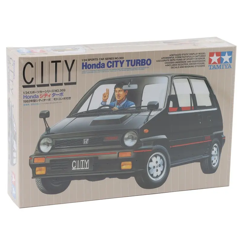 Tamiya 1/24 Scale Honda City Turbo Plastic Model Kit