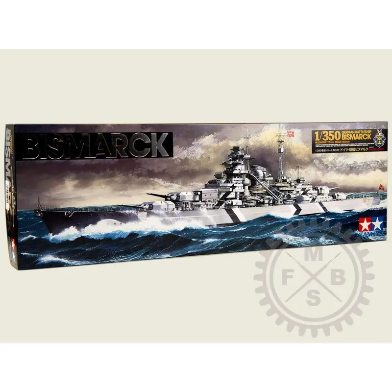 Tamiya 1/350 German Battleship Bismarck