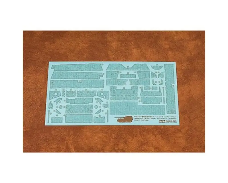 Tamiya 1/48 Elefant Zimmerit Coating Sheet