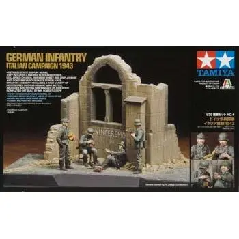 Tamiya German Infantry Italian '43 Campaign