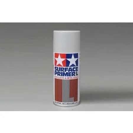 Tamiya Surface Primer, 6.1 fl oz, Light Gray