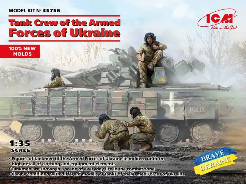 TANK CREW OF THE ARMED FORCES OF UKRAINE KIT 1