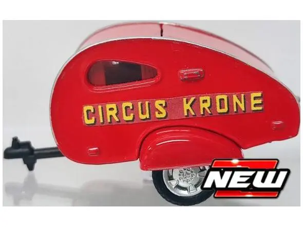 Tear drop Caravan 1950 Circus Krone 1