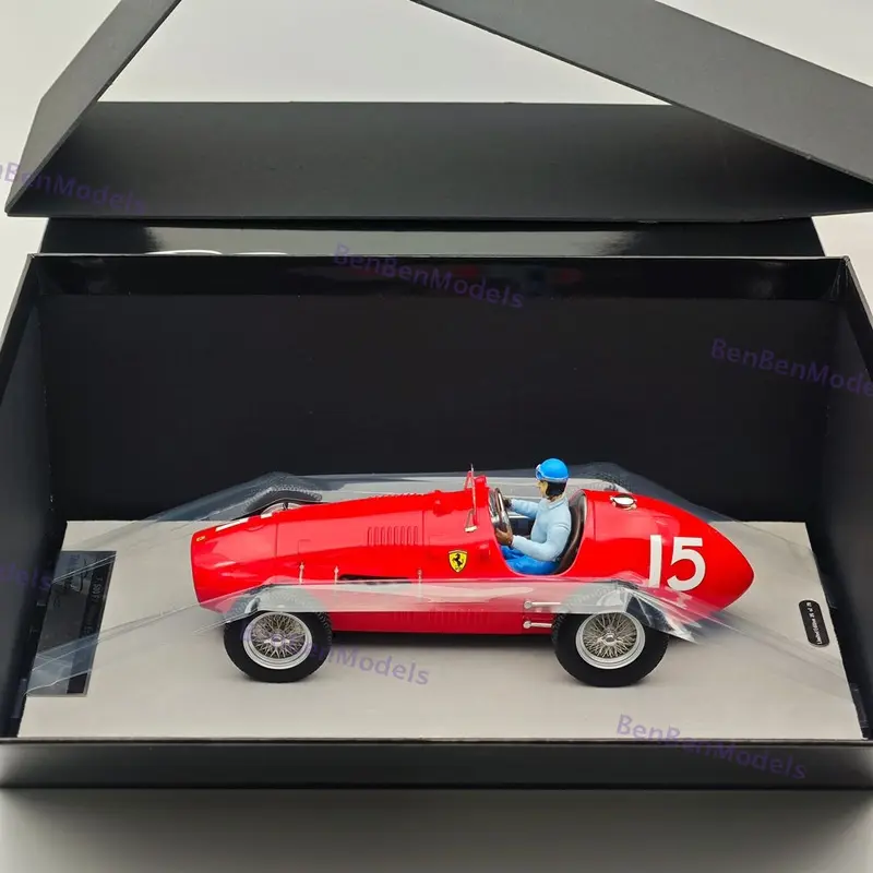 Tecnomodel 1/18 500 F2 Mythos Winner Gp England A.Ascari 1952 #15 Resin