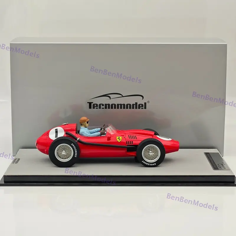 Tecnomodel 1/18 .Dino 246 F1 Mythos Winner England GP 1958 P.Collins #1