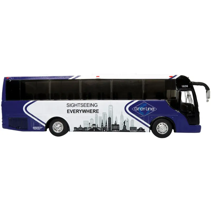 TEMSA TS 35E Bus New York City Gray Line "Sightseeing Everywhere - Big Apple Tour" "The Bus & Motorcoach Collection" 1/87 Diecast Model by Iconic Replicas