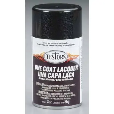 Testors Blazing Black Lacquer