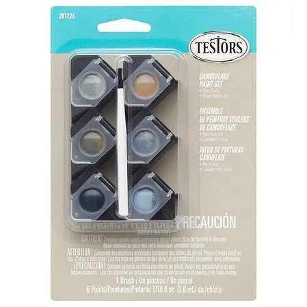 Testors Camo Pod Set 6PK