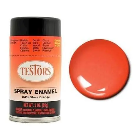 Testors Competition Orange Spray