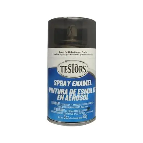 Testors Custom Trans Black Spray