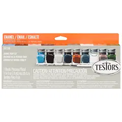 Testors Enamel 9 Bottle Paint Set, Camo Flat