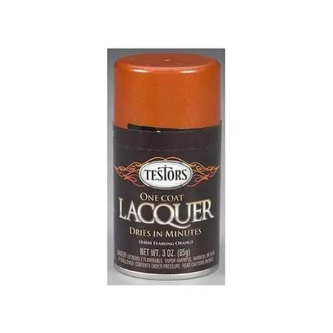 Testors Flaming Orange Lacquer