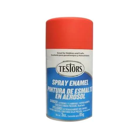 Testors Flat Red Spray