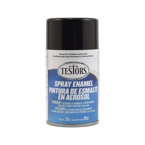 Testors Gloss Black Spray