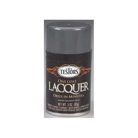 Testors Graphite Dust Lacquer Spray