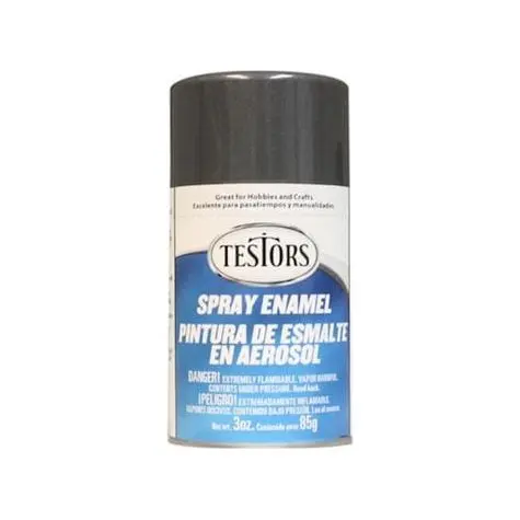 Testors Graphite Gray Metallic Spray