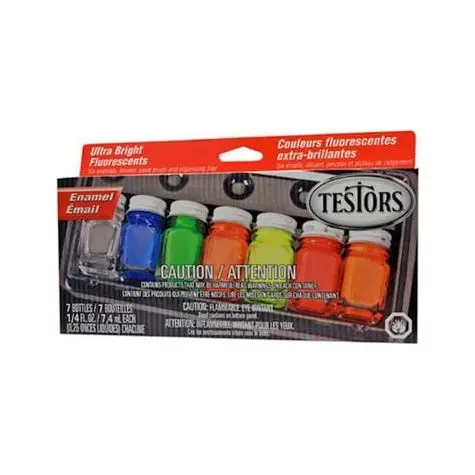 Testors Ultra Fluorescent Kit 6PC