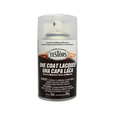 Testors Wet Look Clear "Extreme Lacquer" Spray Paint (3oz)