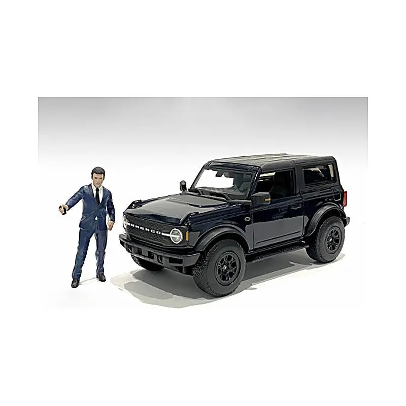 "The Dealership" Male Salesperson Figurine for 1/18 Scale Models by American Diorama