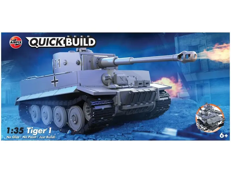 Tiger I Airfix QUICKBUILD Plastic Kit