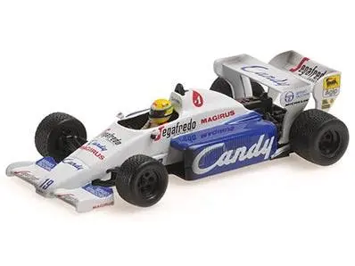 Toleman Hart TG184 (Dirty Version) 2nd F1 Monaco GP 1984, Ayrton Senna 1