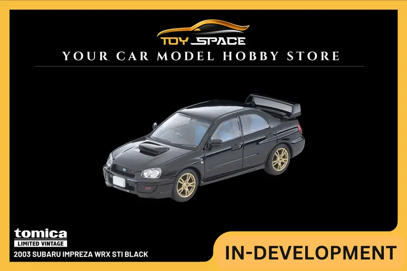 [TOMICA] 2003 Subaru Impreza WRX STI Black