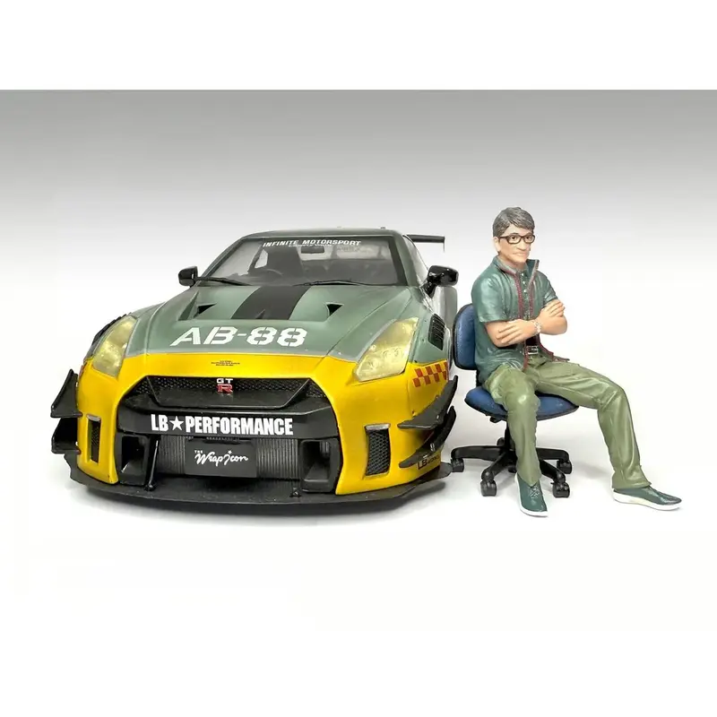 "Top Tuners" Figure #1 "Premium" Series for 1/24 Scale Models by American Diorama